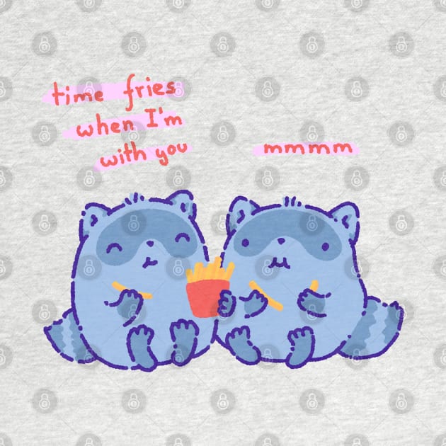 Time fries when I'm with you by Tinyarts